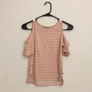 Cute Cold Shoulder Top